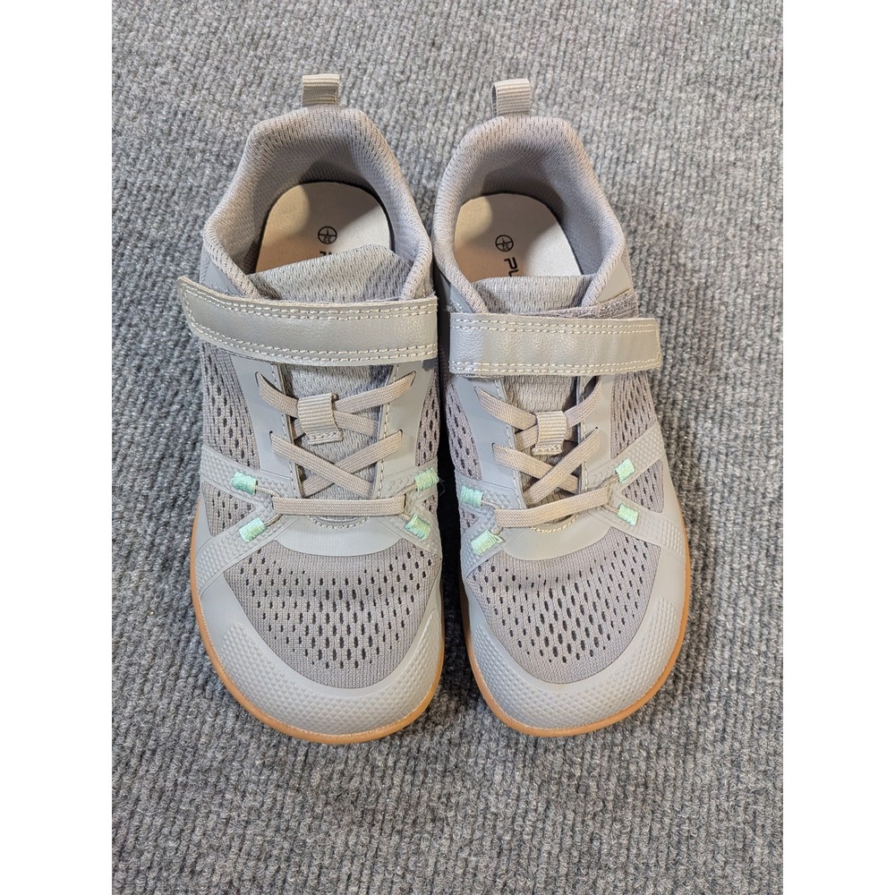 Pulltop Barefoot Sneakers Kids Size 1 Grey Zero Drop Minimalist Shoes